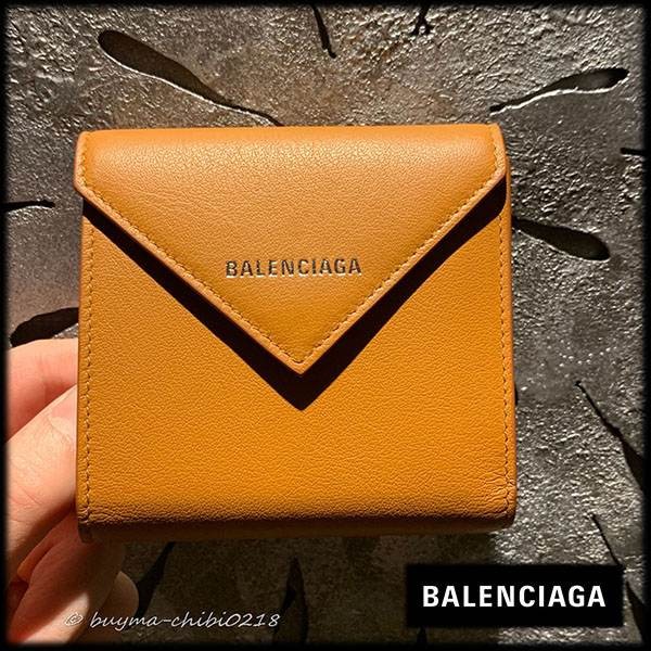 新作サイズ!バレンシアガ ペーパー ミニ 財布 コピー 21061039