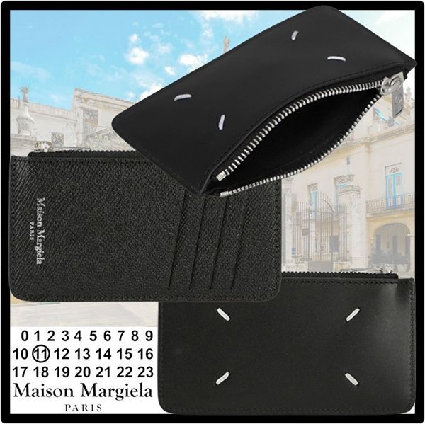 ★メゾンマルジェラ★ファスナーカードケース偽物★S55UA0023 P0399 T8013