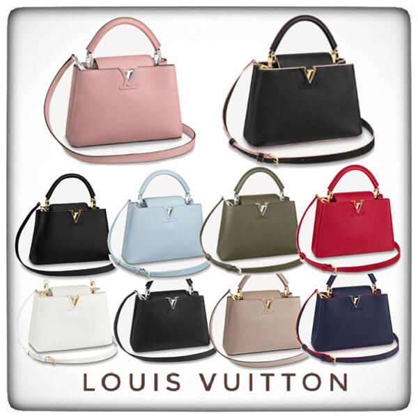 ルイヴィトン☆カプシーヌ 偽物 BB トリヨンレザー M57227