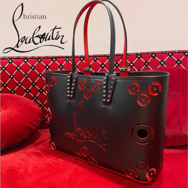 ルブタン カバタ トートバッグ 偽物★容量大!! 3215108H701