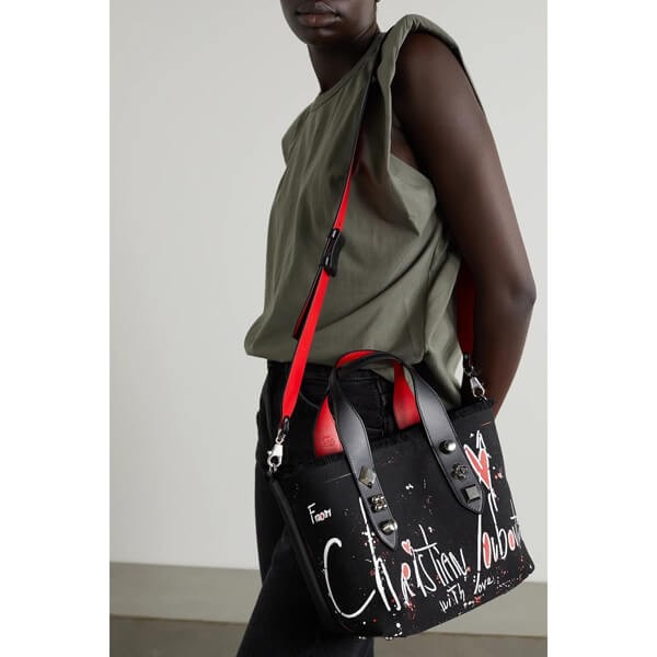 ルブタン フランギバス 偽物★Frangibus スモール トートバッグ/2Way/ 21080401