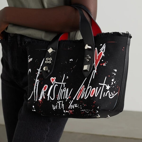 ルブタン フランギバス 偽物★Frangibus スモール トートバッグ/2Way/ 21080401