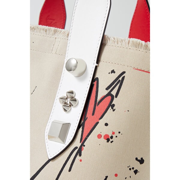 ルブタン フランギバス 偽物★Frangibus スモール トートバッグ/2Way/ 21080401