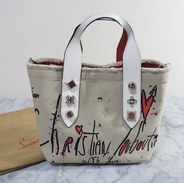 ルブタン フランギバス 偽物★Frangibus スモール トートバッグ/2Way/ 21080401