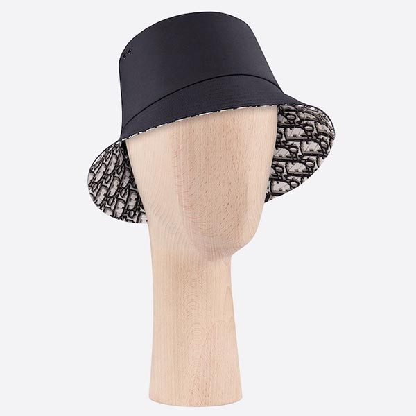 ☆ディオール ハット 偽物☆“Teddy D”リバーシブル♪コットン*ボブハット*2色 95TDD923A130_C900