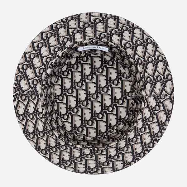 ☆ディオール ハット 偽物☆“Teddy D”リバーシブル♪コットン*ボブハット*2色 95TDD923A130_C900