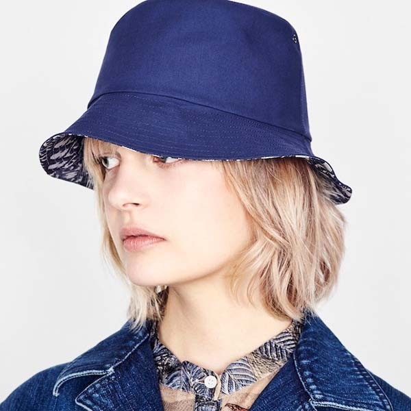 ☆ディオール ハット 偽物☆“Teddy D”リバーシブル♪コットン*ボブハット*2色 95TDD923A130_C900