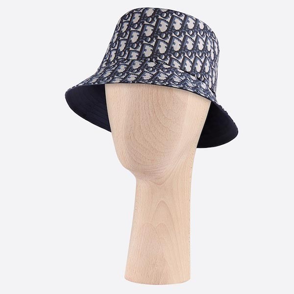 ☆ディオール ハット 偽物☆“Teddy D”リバーシブル♪コットン*ボブハット*2色 95TDD923A130_C900