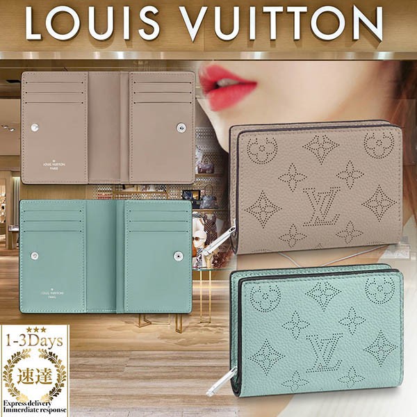 大人気!!新色 ポルトフォイユクレア 偽物 ルイヴィトン モノグラムミニ財布 M80628