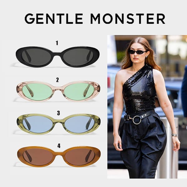 ジェントルモンスター 偽物 サングラス ジジ・ハディッド着用 Dua 21082622