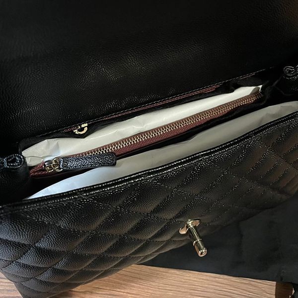 スーパーコピー 優良サイト シャネル 偽物 ココハンドル Mサイズ ハンドバッグ A92991B05061