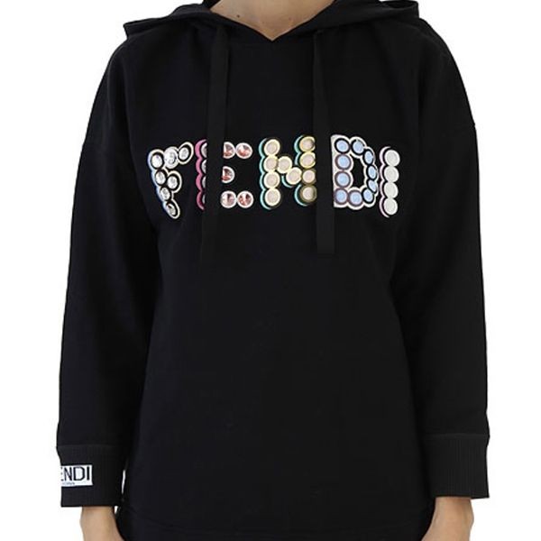 フェンディ【関税込み*送料無料】オーバーサイズロゴパーカー偽物21091308