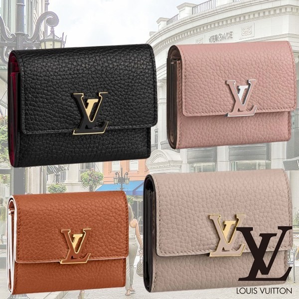 【ルイヴィトン】ミニ財布偽物 ポルトフォイユ・カプシーヌ XS M68588