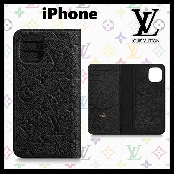 ルイヴィトン コピーiPhone13/pro★スマホケース 手帳型 ヴィトン風 IPHONE 11/12・フォリオ ★すぐ届く!M69709