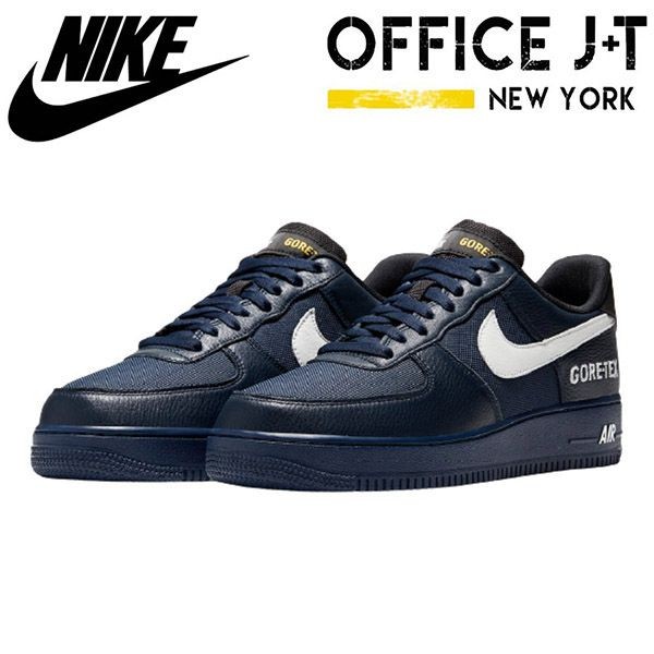 新作 ナイキ エアフォース1 ゴアテックス 偽物 スニーカー オブシディアン CK2630-400 白黒