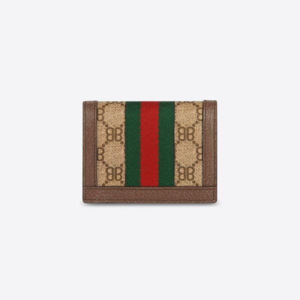 バレンシアガ x グッチ 財布 コピー★HACKER カードホルダーウォレット 6803852103U0001