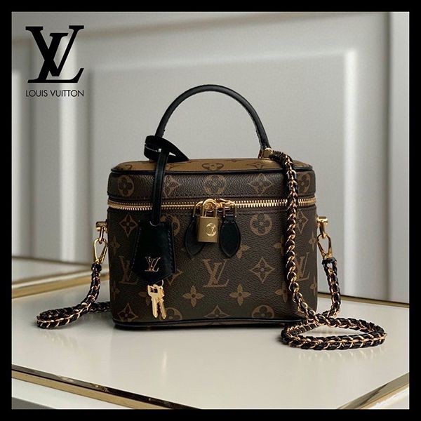 《超絶可愛い♡絶対ほしい》ルイヴィトン ポーチ バニティPMバッグ 偽物 M45165