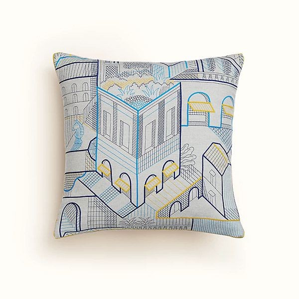 ☆Coussin Les Cavaliers☆《エルメス》カシミヤ100％クッション コピーH103346M