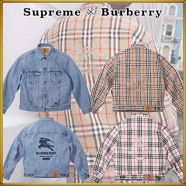 #シュプリーム x バーバリー