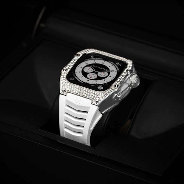 ゴールデンコンセプト 偽物 Apple Watch Case - RST45 - SnowFlake 22040610