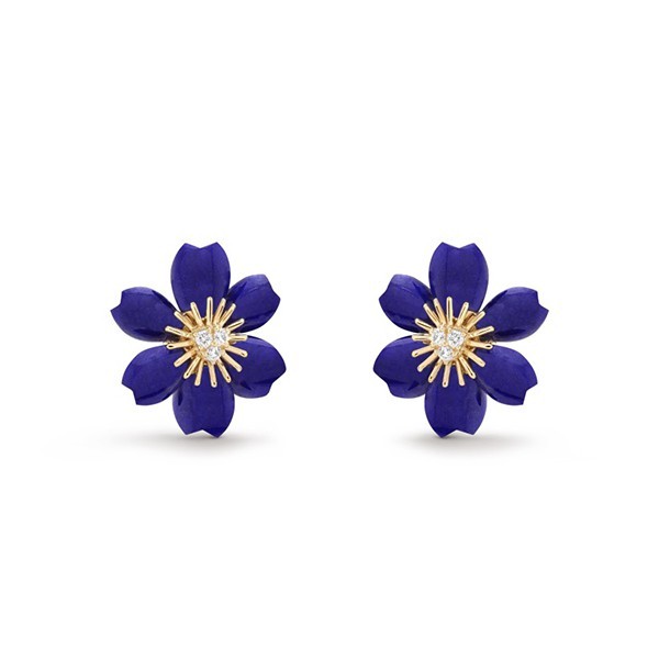 ヴァンクリーフ＆アーペル ローズ ド ノエル イヤリング、ミニモデルVCARP7RW00