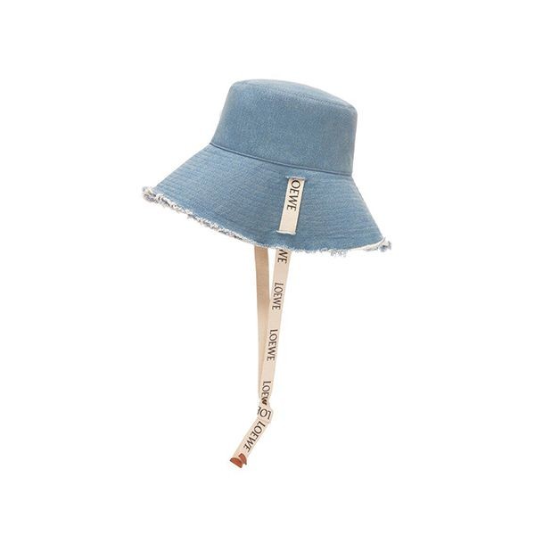 ロエベ フレイド フィッシャーマン ハット デニム 2色 K820HF1X25
