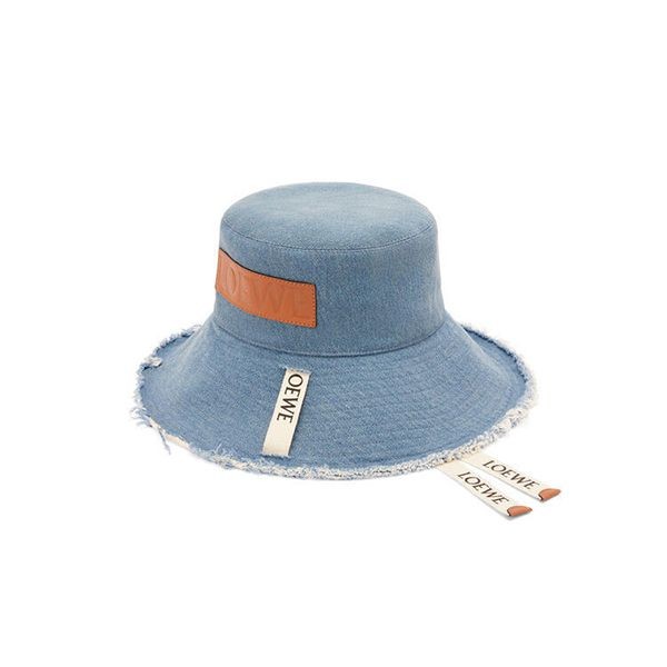ロエベ フレイド フィッシャーマン ハット デニム 2色 K820HF1X25
