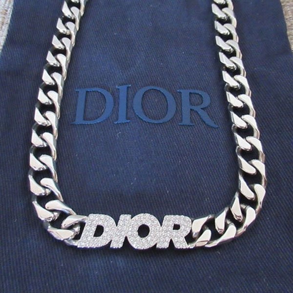 フランス発 ☆ディオール☆ エレガント♪ チェーン リンク 喜平ネックレス 偽物 N1507HOMMT_D001