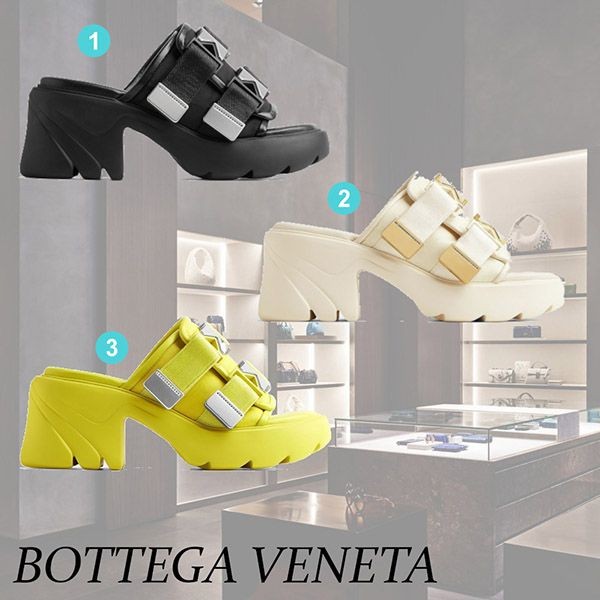 【国内・関税込】ボッテガヴェネタ フラッシュ 厚底 サンダル 偽物 690033V0DS21000