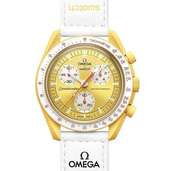 オメガ スウォッチ 偽物★完売必至!バイオセラミック ムーンズウォッチ 42mm 22052401