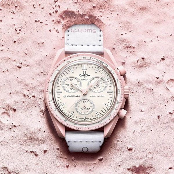 オメガ スウォッチ 偽物★完売必至!バイオセラミック ムーンズウォッチ 42mm 22052401