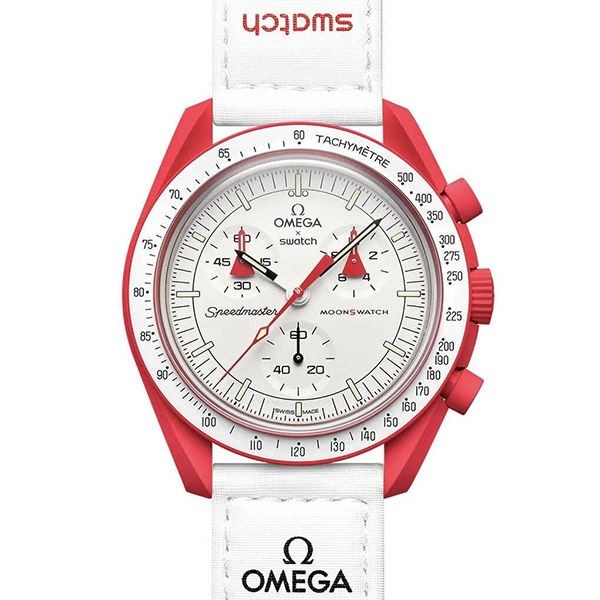 オメガ スウォッチ 偽物★完売必至!バイオセラミック ムーンズウォッチ 42mm 22052401