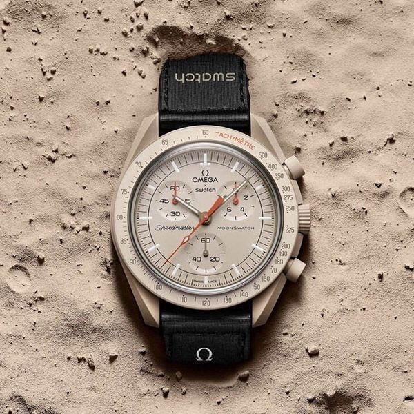 オメガ スウォッチ 偽物★完売必至!バイオセラミック ムーンズウォッチ 42mm 22052401