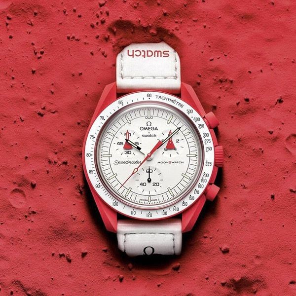 オメガ スウォッチ 偽物★完売必至!バイオセラミック ムーンズウォッチ 42mm 22052401