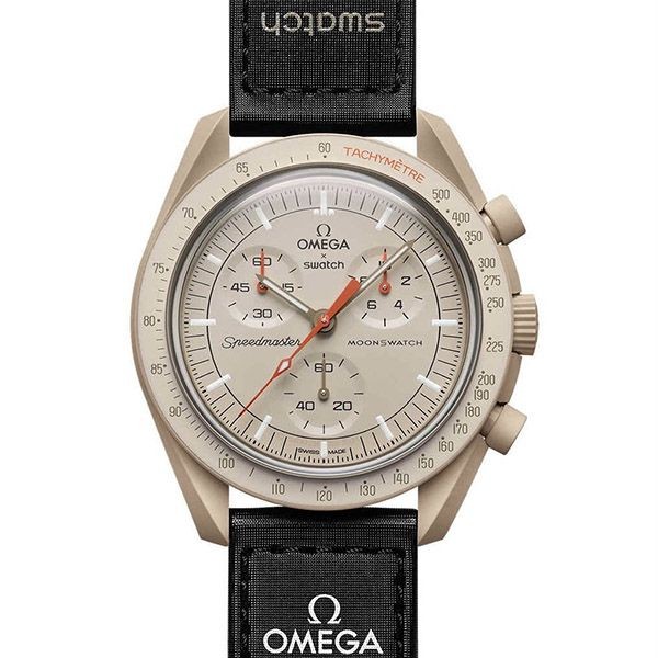 オメガ スウォッチ 偽物★完売必至!バイオセラミック ムーンズウォッチ 42mm 22052401