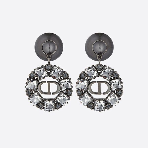 ディオール ピアス 偽物 トライバレスモデル レジンパール クリスタル E1937TRICYD03S