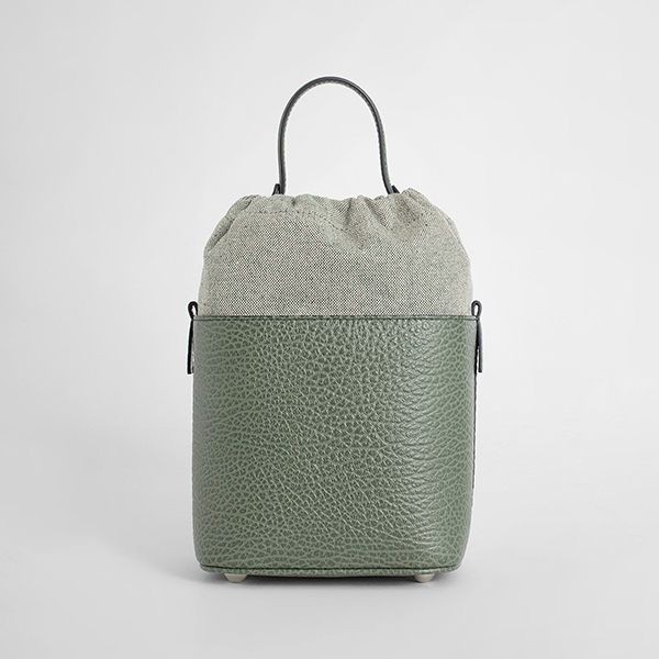 マルジェラ 5AC バケットバッグ 偽物 チェーンショルダーバッグ ロゴ