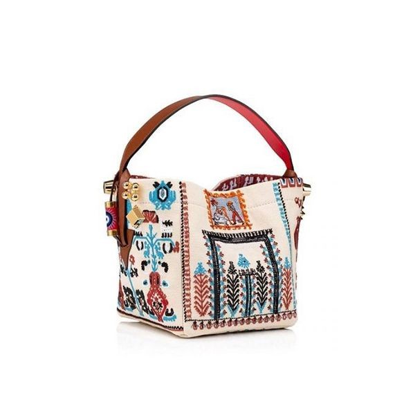 新作【クリスチャン ルブタン コピー】グリークアバミニハンドバッグ2WAY 3225071J596