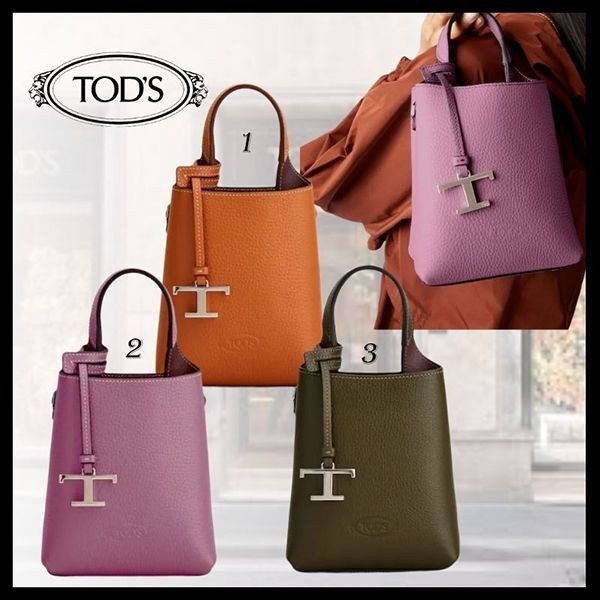 【やっぱり人気！】トッズ モバイルフォン バッグ マイクロ トートバッグ 偽物 3色 XBWAPAT9000QRI2O67