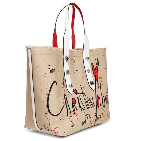 《大人気》ルブタン FRANGIBUS キャンバストートバッグ 偽物3215052F