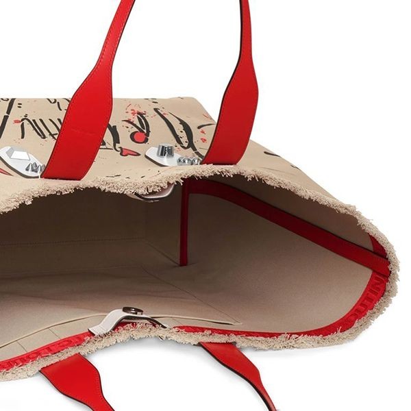 《大人気》ルブタン FRANGIBUS キャンバストートバッグ 偽物3215052F