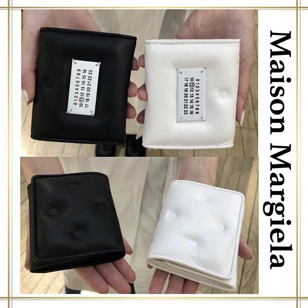 メゾン マルジェラ カードケース 偽物 キーリング レザー ユニセックス