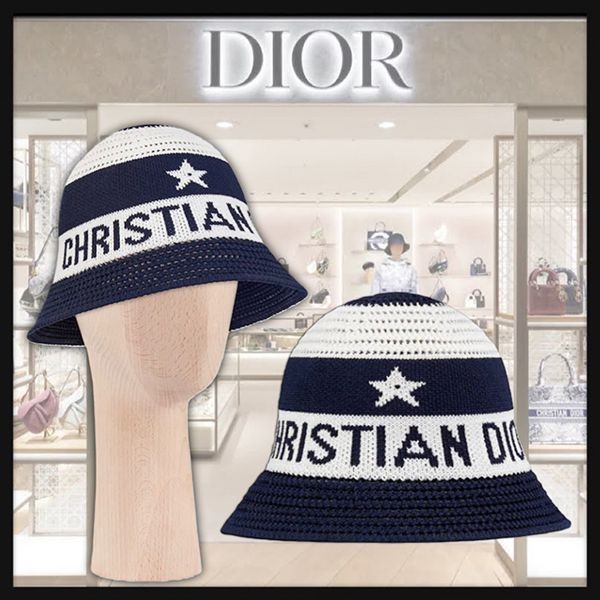 セール新作ディオール D-TULIPE メッシュ クロシュハット 偽物 31CDE985I131_C580