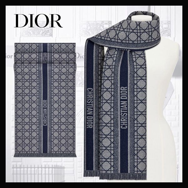 追跡付ディオール CANNAGE スカーフ マフラー 偽物 31CAN205I005_C532