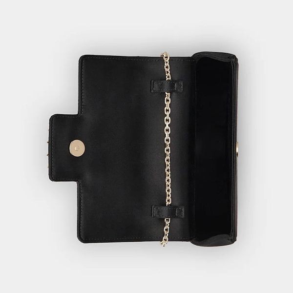 超入手困難ロジェ ヴィヴィエ 偽物 RV ラブ ストラスバックルサテンクラッチミニRS0B999