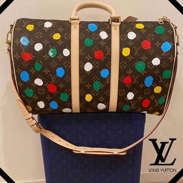 大人気!!新色ルイヴィトン LV × YK キーポル・バンドリエール45 偽物 バッグ M46377