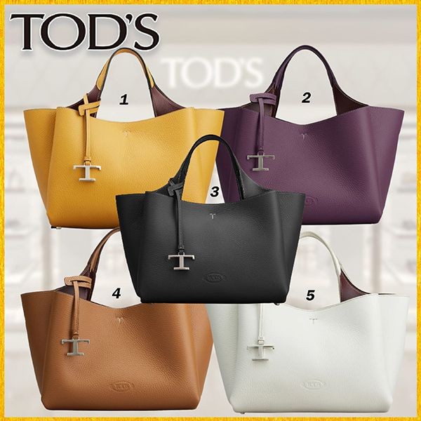 ☆超人気☆【トッズ 偽物】ミニ レザー 2way ショルダー ハンドバッグ 5色 XBWAPAF9100