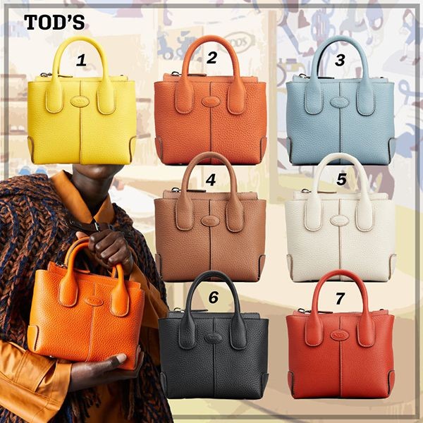 すぐ届トッズ 偽物★レザー Di バッグ★ミニハンドバッグ★2way 7色 XBWDBSA0100WSSG824