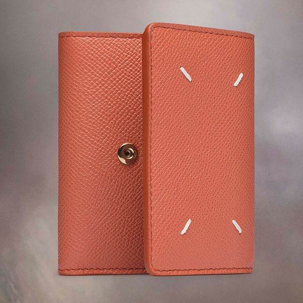 残り僅か〔メゾンマルジェラ コピー〕Recicla サフィアーノカーフレザー製 財布