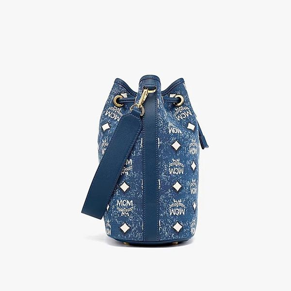 NEWカラー完売必須mcm 偽物 ヴィンテージデニムジャカードドローストリング MWDDSDU05LE001